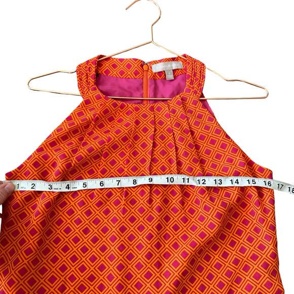 Banana republic sleeveless colorful blouse size 2 - Picture 5 of 5